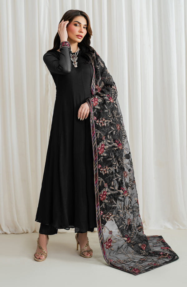 ZRF-EMC-07 Embroidered Chiffon