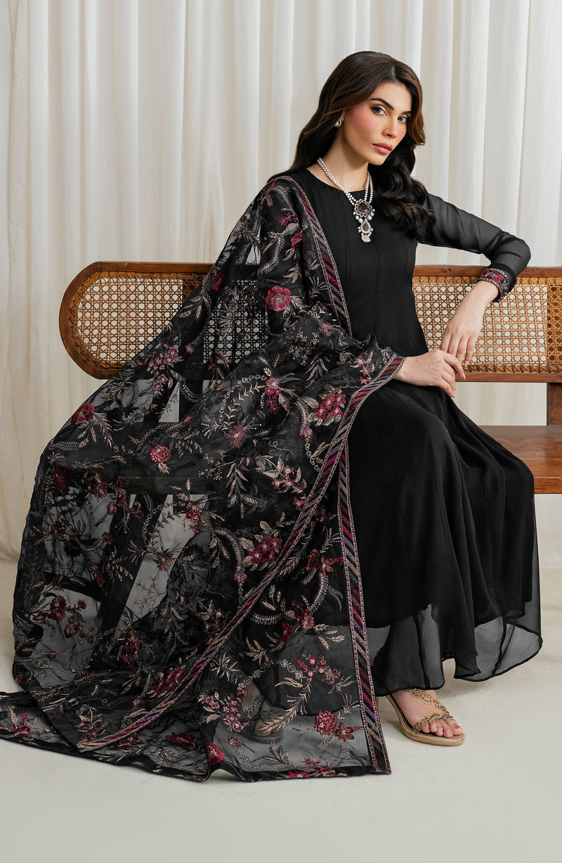 ZRF-EMC-07 Embroidered Chiffon