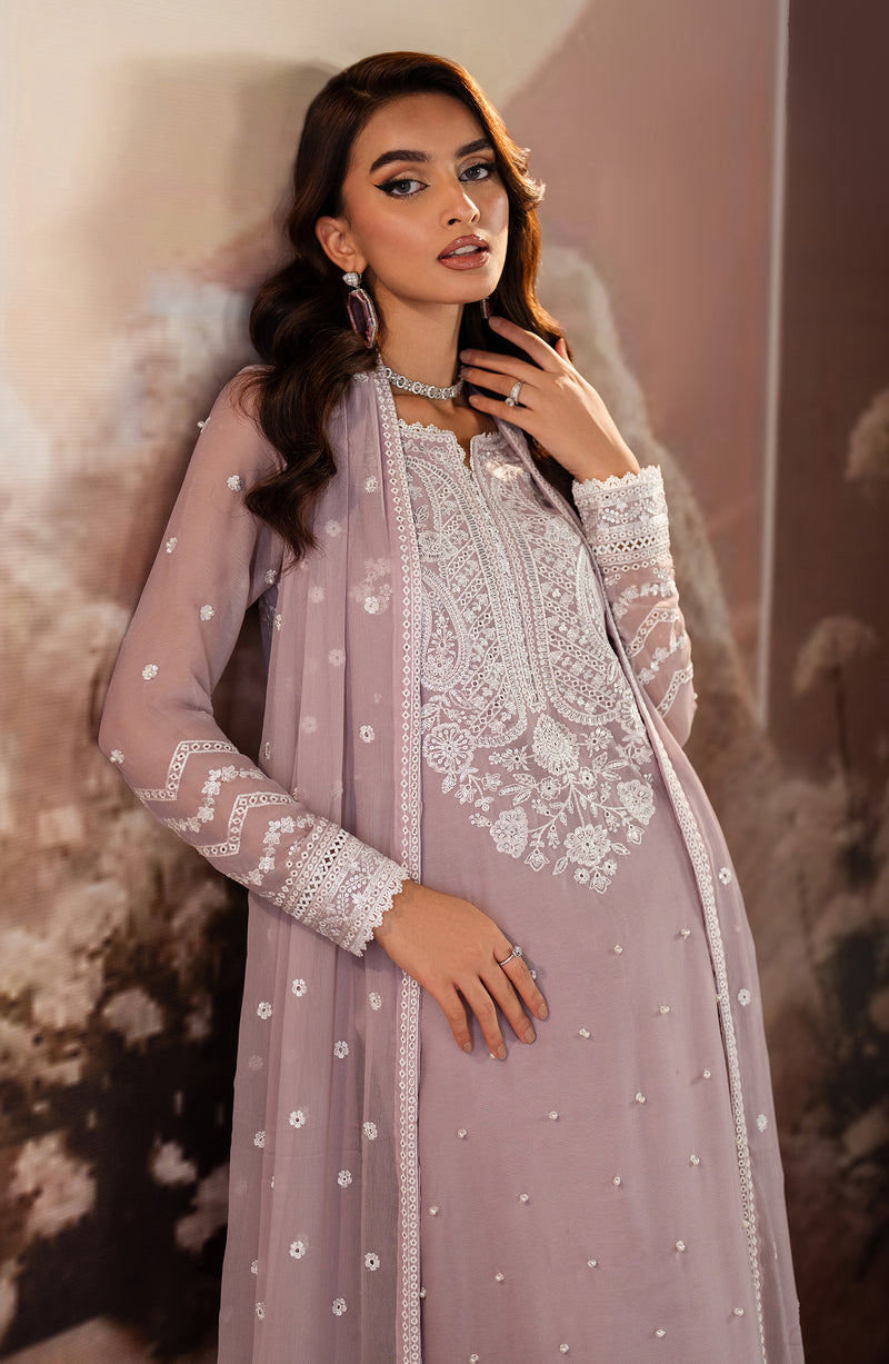 ZRF-EMC-01 Embroidered Chiffon