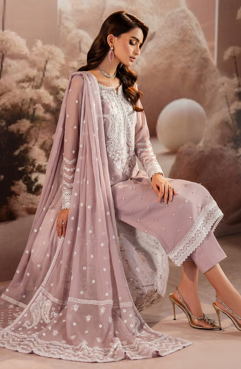 ZRF-EMC-01 Embroidered Chiffon