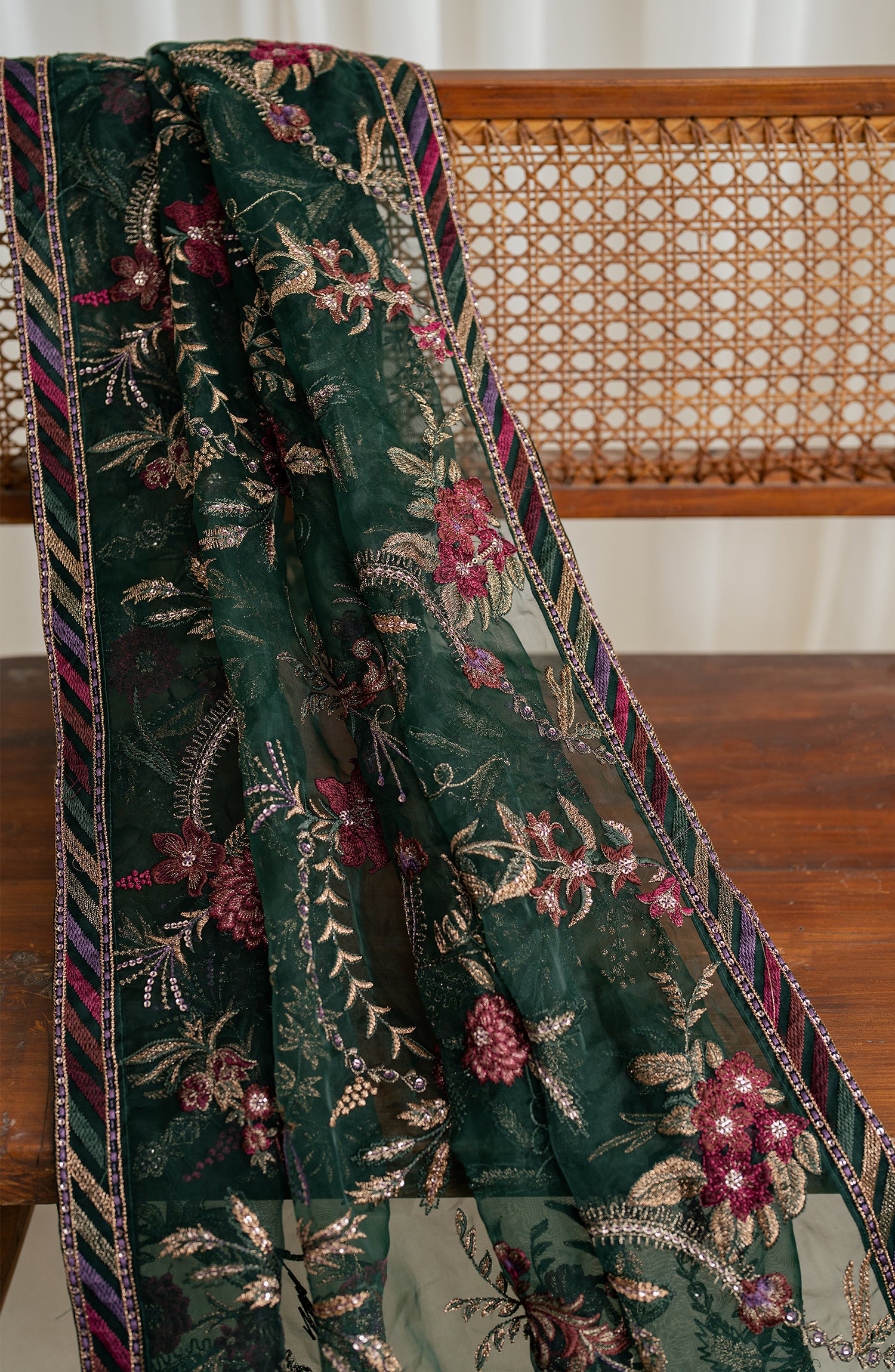ZRF-EMC-06 Embroidered Chiffon